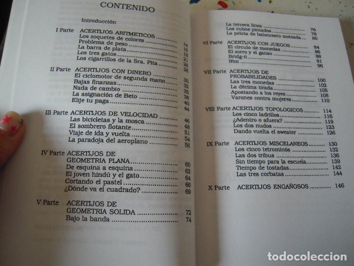 Libros de segunda mano de ciencias: Matem&aacute;ticas para divertirse - Foto 4