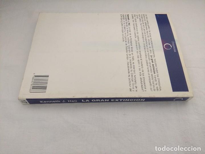 Libros de segunda mano: LIBRO/LA GRAN EXTINCION/KENNETH HSU. - Foto 2