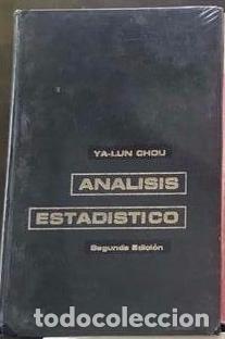 Libros de segunda mano de ciencias: &Aacute;nalisis Estad&iacute;stico de Ya-Lun-Chou. - Foto 1