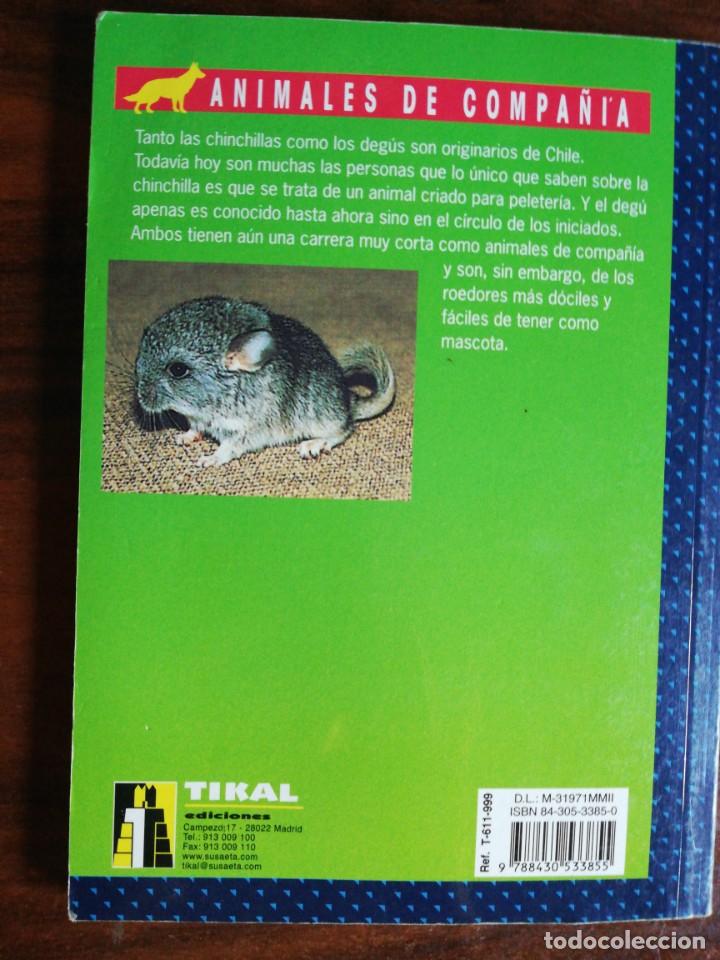 Libros de segunda mano: EL NUEVO LIBRO DE CHINCHILLAS Y DEG&Uacute;S. MICHAEL METTLER. - Foto 2