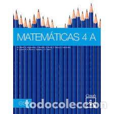 Gebrauchte B&uuml;cher der Wissenschaften: Matem&aacute;ticas 4 A ESO (2012).