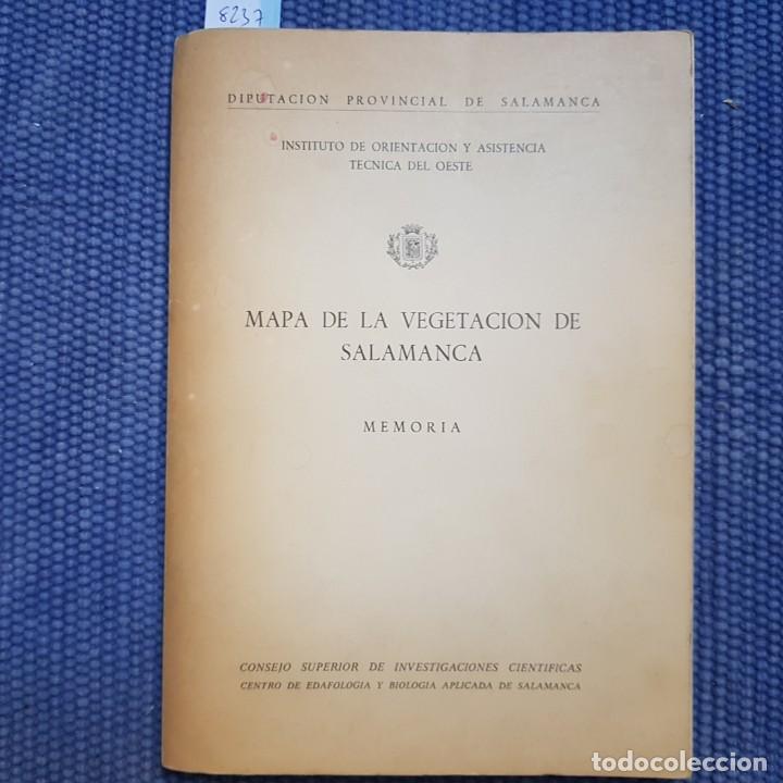 Libros de segunda mano: Mapa de la vegetaci&oacute;n de Salamanca - Foto 1