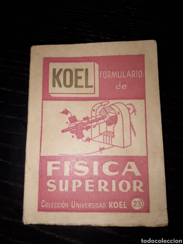 Libros de segunda mano de ciencias: Koel formulario de f&iacute;sica superior - Foto 1