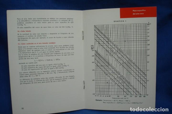 Libros de segunda mano de ciencias: GENERALIDADES T&Eacute;CNICAS SOBRE AIRE Y CALOR EMICA - Foto 3