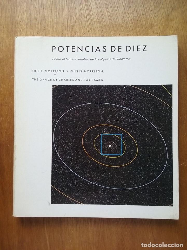 Libri di seconda mano: POTENCIAS DE DIEZ SOBRE EL TAMA&Ntilde;O RELATIVO DE LOS OBJETOS DEL UNIVERSO, PHILIP MORRISON