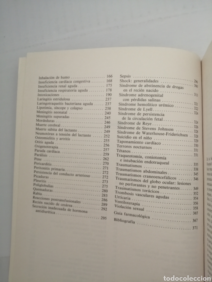 Libros de segunda mano de ciencias: Manual de urgencias pedi&aacute;tricas - Foto 5