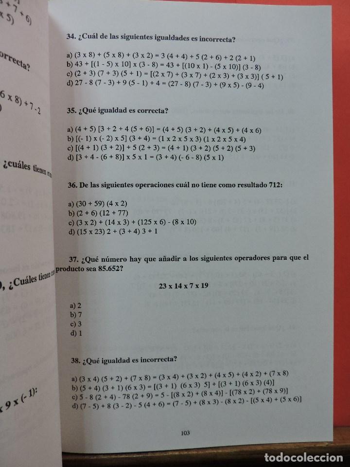 Libros de segunda mano de ciencias: Matem&aacute;ticas elementales para oposiciones. Editorial MAD. Sevilla 1992. - Foto 2