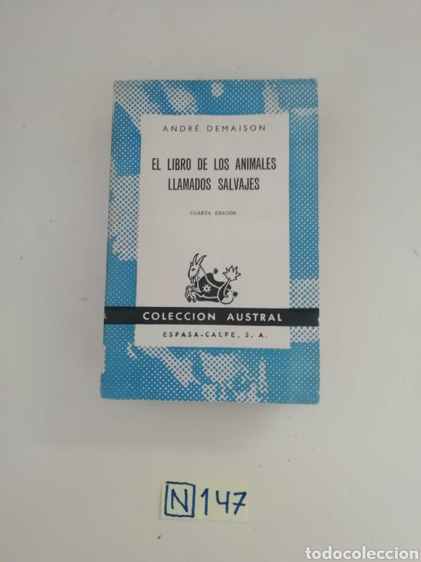 Libros de segunda mano: El Libro De Los Animales Llamados Salvajes - Foto 1