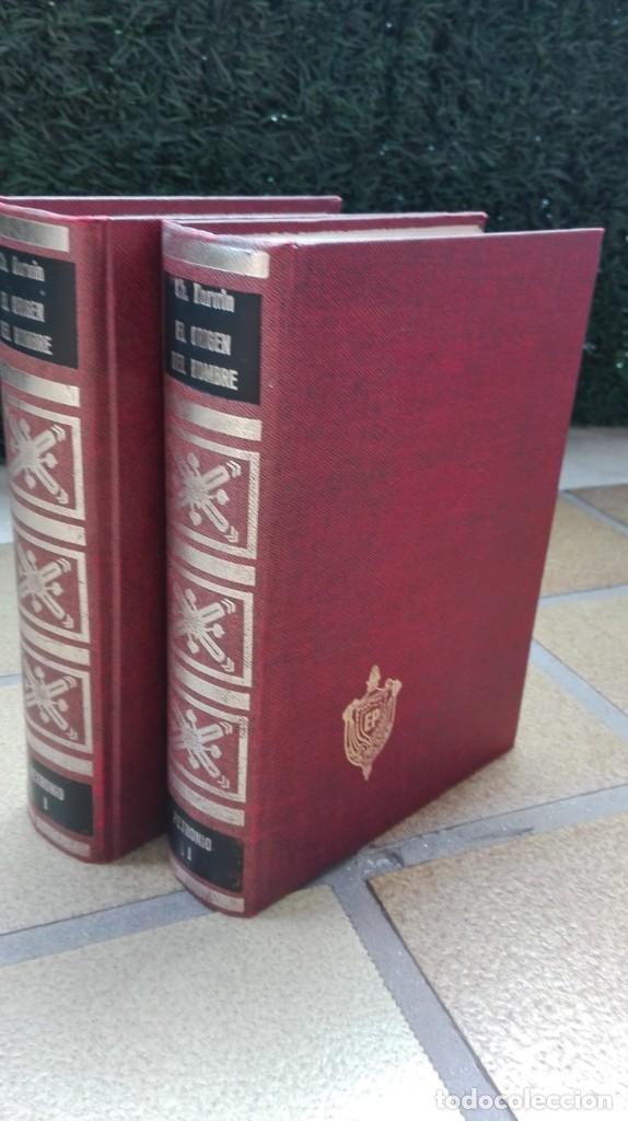 Libros de segunda mano: El origen del Hombre (Dos Tomos). Autor: Charles Darwin - Foto 1