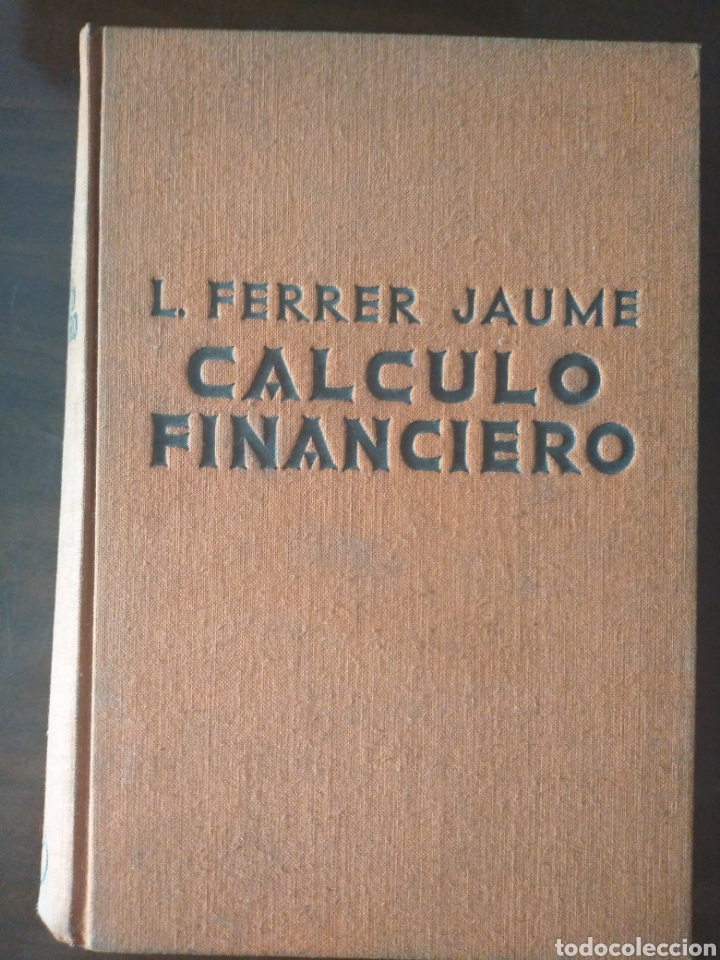 Libros de segunda mano de ciencias: Lote 4 libros de matematica y algebra financiera - Foto 1