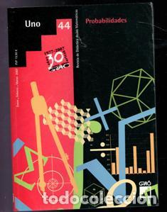 Libros de segunda mano de ciencias: Uno. Revista de did&aacute;ctica de las Matem&aacute;ticas 44. Probabilidades - Foto 1