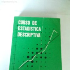 Libros de segunda mano de Ciencias: CURSO DE ESTADÍSTICA DESCRIPTIVA - G GALOT