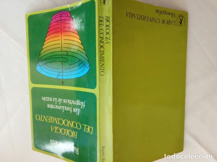 Libros de segunda mano: Biolog&iacute;a del conocimiento- Rupert Riedl. - Foto 2