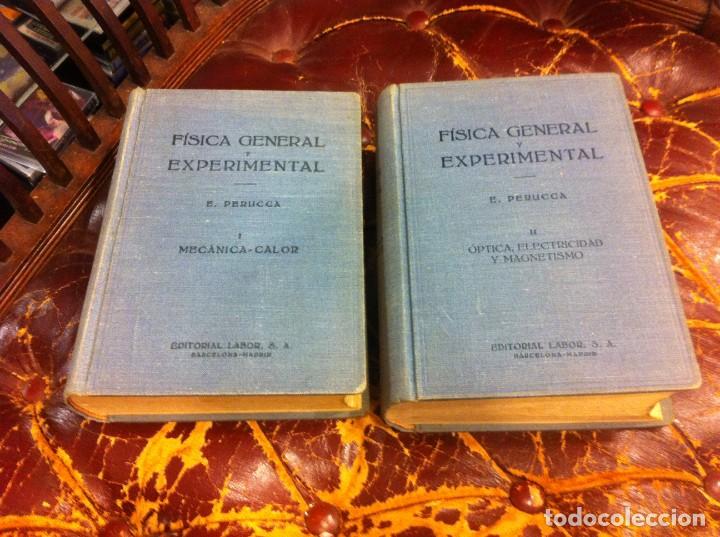 Libros de segunda mano de ciencias: ELIGIO PERUCCA. F&Iacute;SICA GENERAL Y EXPERIMENTAL (2 TOMOS) ED. LABOR, 1948 - Foto 1