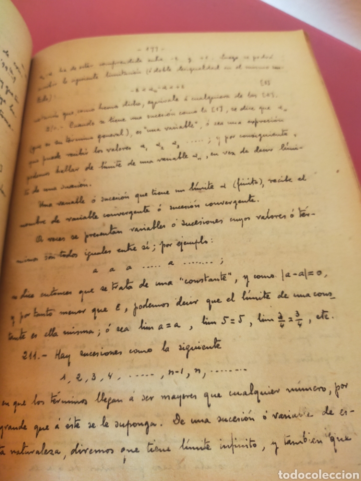 Libros de segunda mano de ciencias: Lecciones de ampliaci&oacute;n de aritm&eacute;tica y elementos de &aacute;lgebra - Foto 6