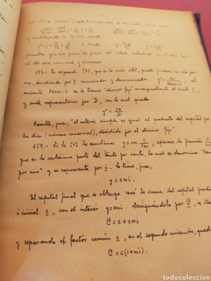 Libros de segunda mano de ciencias: Lecciones de ampliaci&oacute;n de aritm&eacute;tica y elementos de &aacute;lgebra - Foto 9