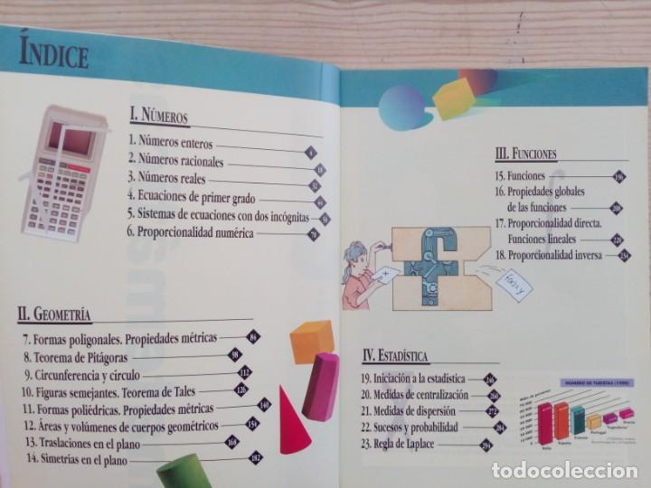 Libros de segunda mano de ciencias: Matematicas - 3 Secundaria - 1994 - SM - Foto 3