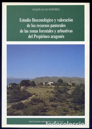 Second hand books: Estudio fitocenol&oacute;gico y valoraci&oacute;n de los recursos pastorales de las zonas forestales... 1990.