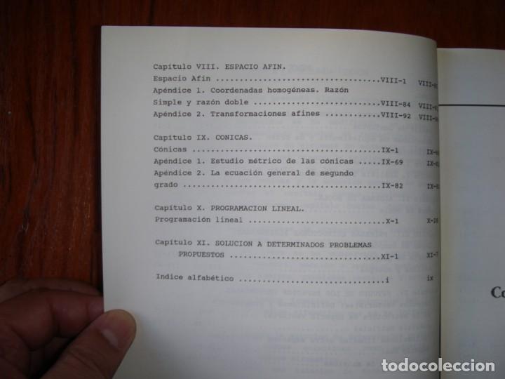 Libros de segunda mano de ciencias: LIBRO PROBLEMAS DE &Aacute;LGEBRA CON ESQUEMAS TE&Oacute;RICOS - Foto 3