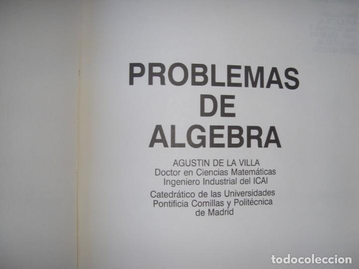 Libros de segunda mano de ciencias: LIBRO PROBLEMAS DE &Aacute;LGEBRA CON ESQUEMAS TE&Oacute;RICOS - Foto 5