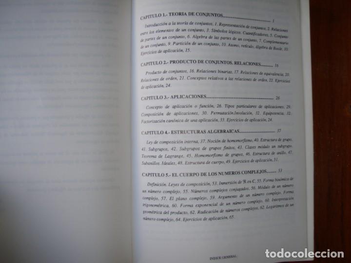 Libros de segunda mano de ciencias: DOS LIBROS ALGEBRA Y GEOMETR&Iacute;A CUADERNOS DID&Aacute;CTICOS - Foto 2