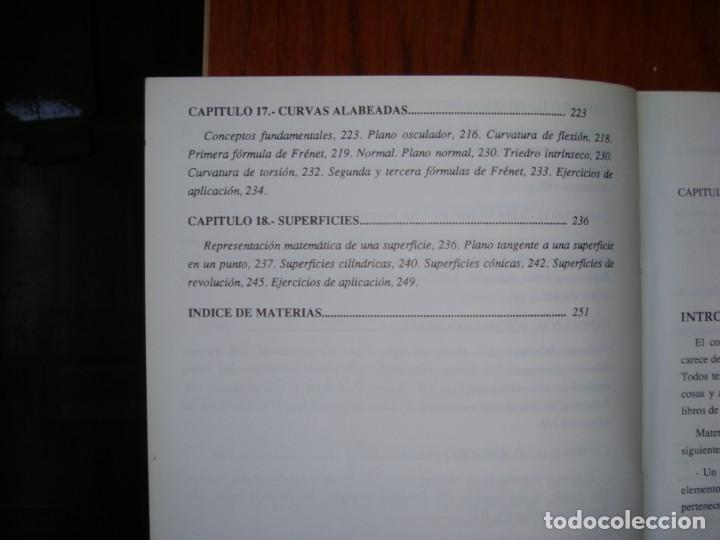 Libros de segunda mano de ciencias: DOS LIBROS ALGEBRA Y GEOMETR&Iacute;A CUADERNOS DID&Aacute;CTICOS - Foto 4