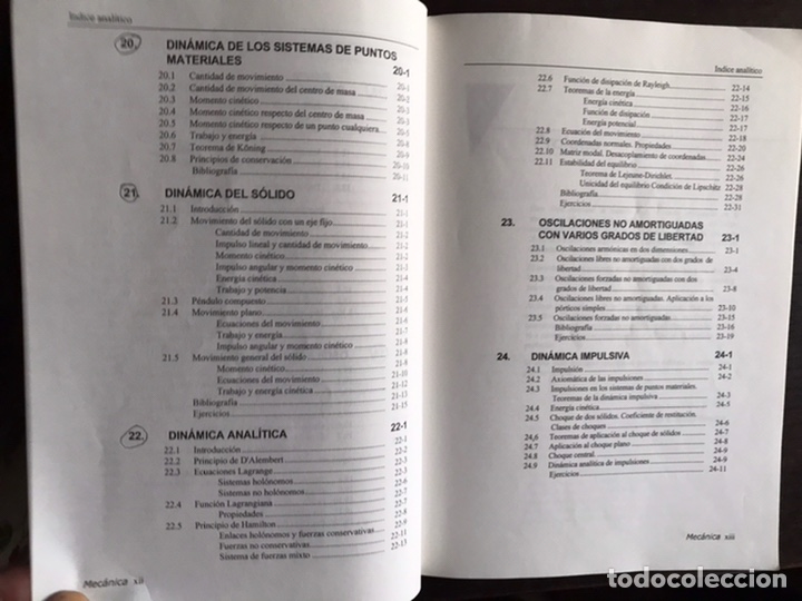 Libros de segunda mano de ciencias: Mec&aacute;nica. Jos&eacute; R. Arango. Dificil&iacute;simo - Foto 7