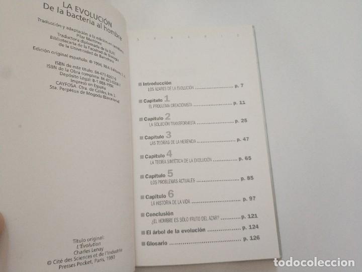 Libros de segunda mano: LA EVOLUCION.- CHARLES LENAY - Foto 2