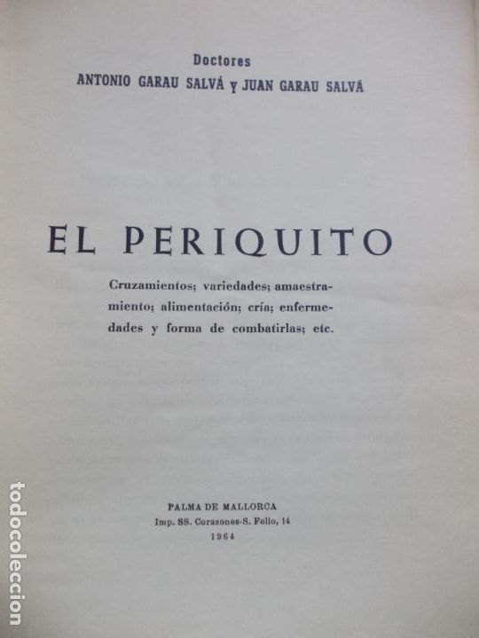 Libros de segunda mano: EL PERIQUITO 1964 - Foto 4