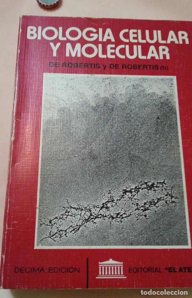 Libros de segunda mano: LIbro. Biolog&iacute;a celular y molecular. A&ntilde;o 1981. - Foto 1