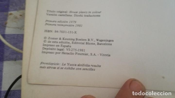 Libros de segunda mano: PLANTAS DE INTERIOR - ROB HERWING - BLUME ZZ 105 - Foto 5
