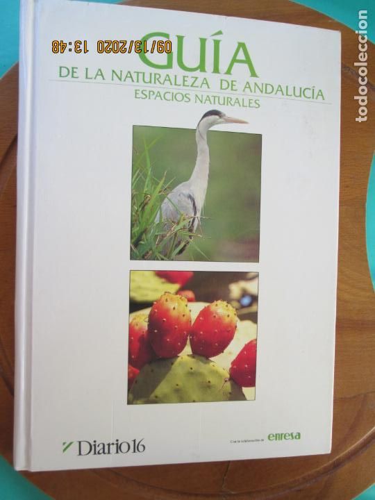 Second hand books: GUIA DE LA NATURALEZA DE ANDALUCIA , ESPACIOS NATURALES - DIARIO 16 - ENCUADERNADO
