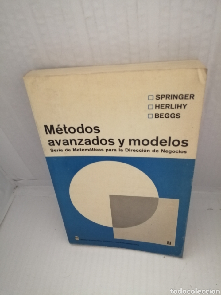 Libros de segunda mano de ciencias: M&eacute;todos Avanzados y Modelos (Primera edici&oacute;n) - Foto 1