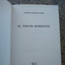 Libros de segunda mano: EL TERCER HORIZONTE -- JOAQUIN SALUDES TALENS -- SUBMARINISMO -- JUVENTUD 1971 --