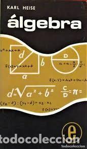 Libros de segunda mano de ciencias: &aacute;lgebra Karl Heise - Foto 1