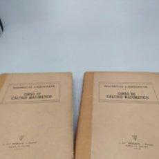 Libri di seconda mano: CURSO DE CÁLCULO MATEMÁTICO MAURICIO LABOUREUR. Lote 218806560