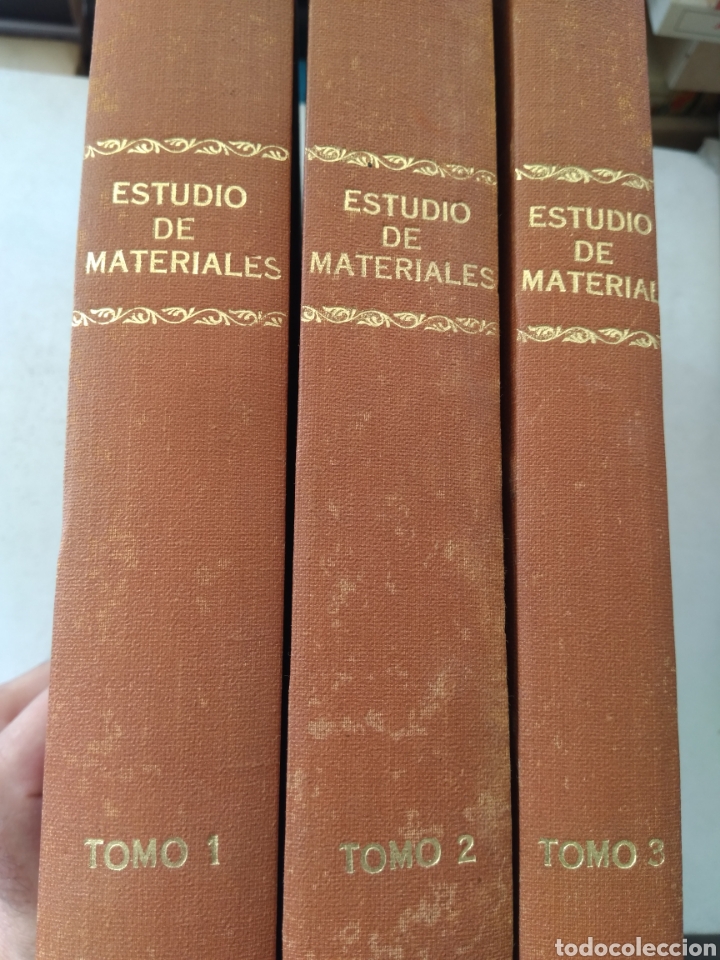 Libros de segunda mano de ciencias: ESTUDIO DE MATERIALES 3 TOMOS/F. ARREDONDO - Foto 1