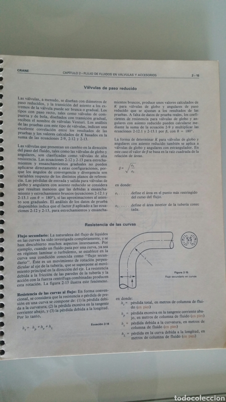 Libros de segunda mano de ciencias: Flujo de fluidos en v&aacute;lvulas, accesorios y tuber&iacute;as. CRANE - Foto 9
