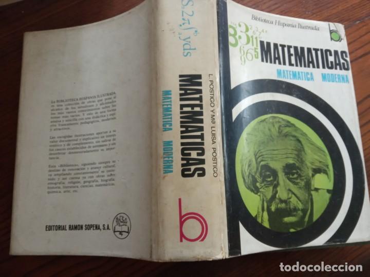 Libros de segunda mano de ciencias: MATEMATICAS - LUIS POSTIGO. - Foto 2