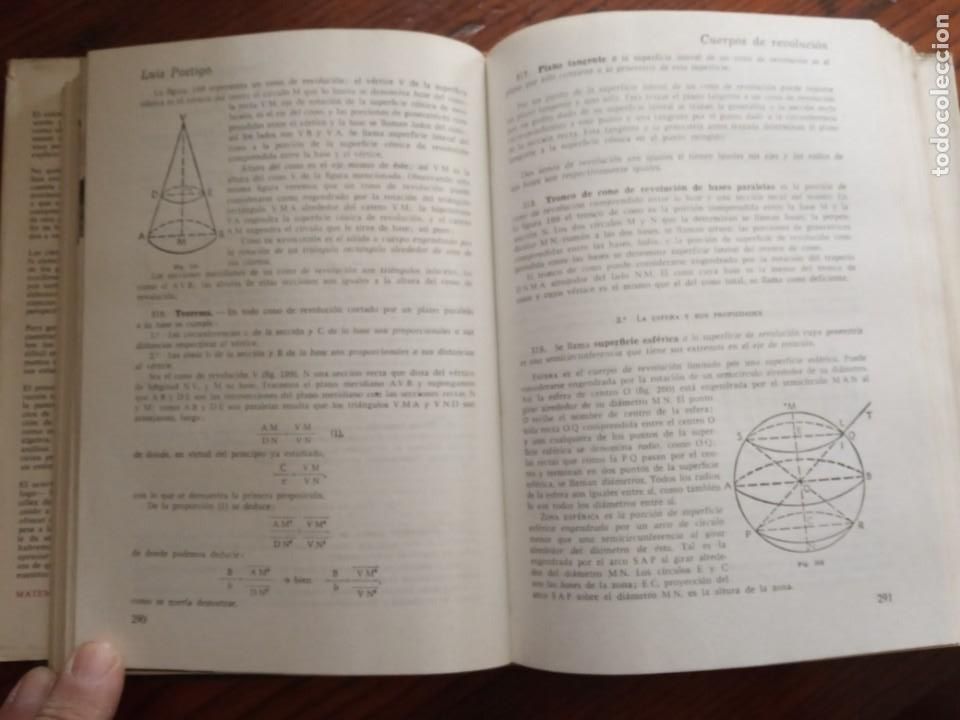 Libros de segunda mano de ciencias: MATEMATICAS - LUIS POSTIGO. - Foto 4