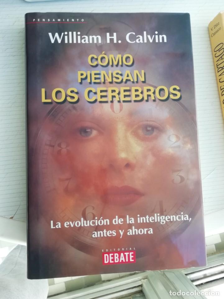Libros de segunda mano: Como piensan los cerebros de H Calvin tapas duras