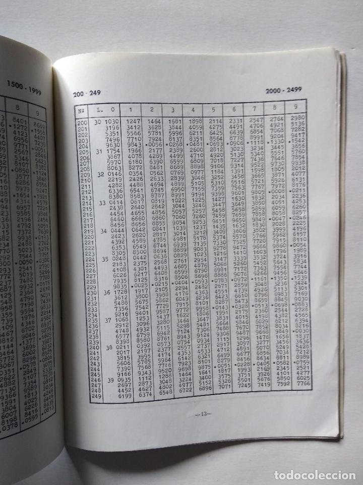 Libros de segunda mano de ciencias: Tablas de logaritmos | CEAC 1959 - Foto 3