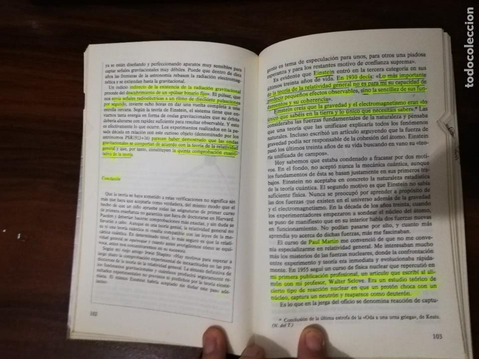 Libros de segunda mano de ciencias: INTERACCIONES. UNA VISI&Oacute;N DEL MUNDO DESDE EL ENCANTO DE LOS &Aacute;TOMOS - SHELDON L. GLASHOW - Foto 5
