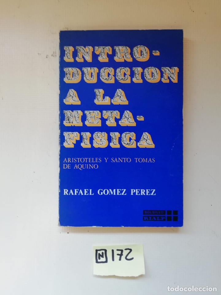 Libros de segunda mano de ciencias: Introducci&oacute;n a la metaf&iacute;sica - Foto 1
