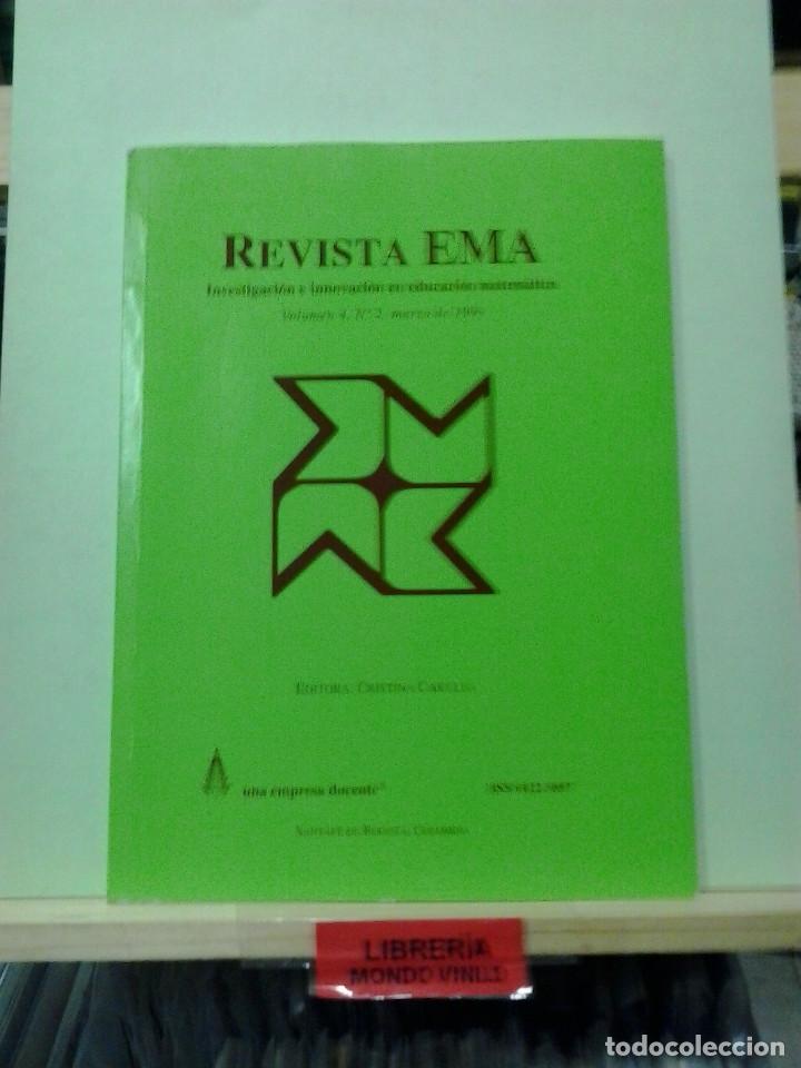 Second hand books of Sciences: LMV - Revista EMA, investigaci&oacute;n e innovaci&oacute;n en educaci&oacute;n matem&aacute;tica. Vol. 4, n&ordm; 2, marzo / 1999
