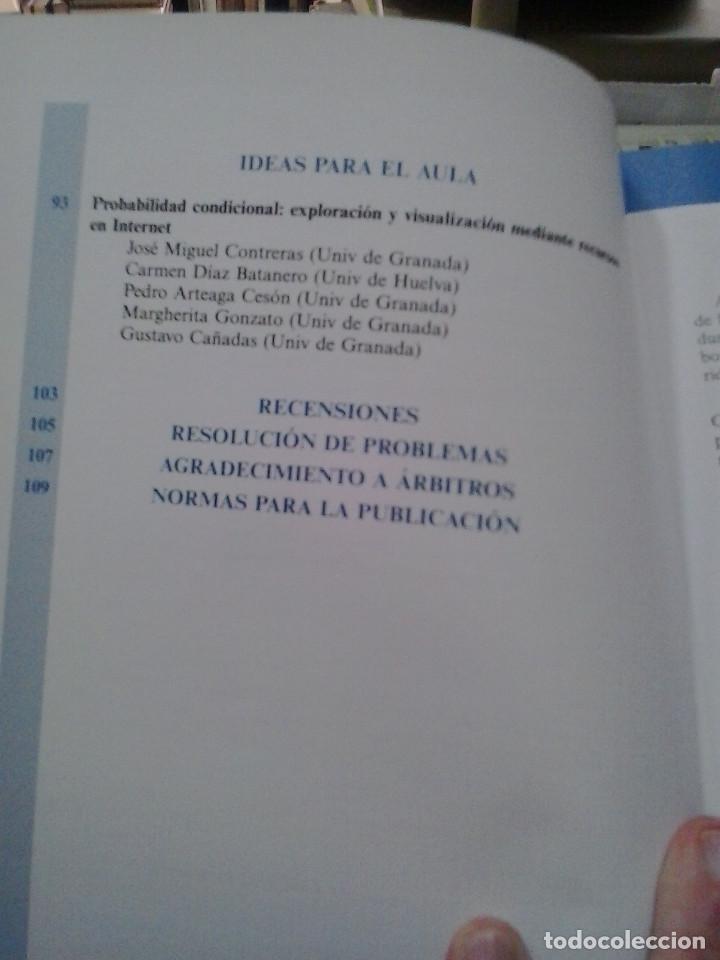 Libros de segunda mano de ciencias: Epsilon, revista de educaci&oacute;n matem&aacute;tica, vol. 28 (3), a&ntilde;o 2011 - Foto 3