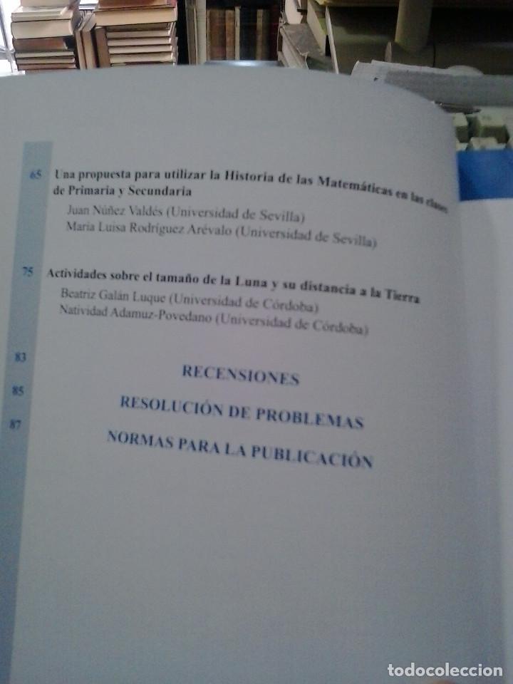 Libros de segunda mano de ciencias: Epsilon, revista de educaci&oacute;n matem&aacute;tica, vol. 29 (1), a&ntilde;o 2012 - Foto 3