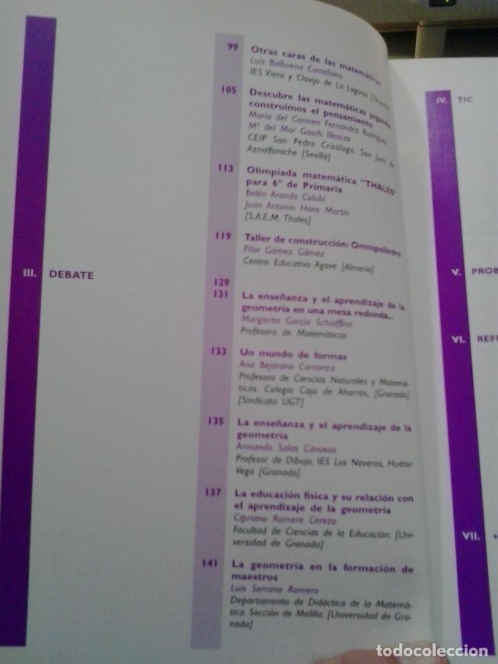 Libros de segunda mano de ciencias: Epsilon, revista de educaci&oacute;n matem&aacute;tica, vol. 25 (1, 2), a&ntilde;o 2008 - Foto 3