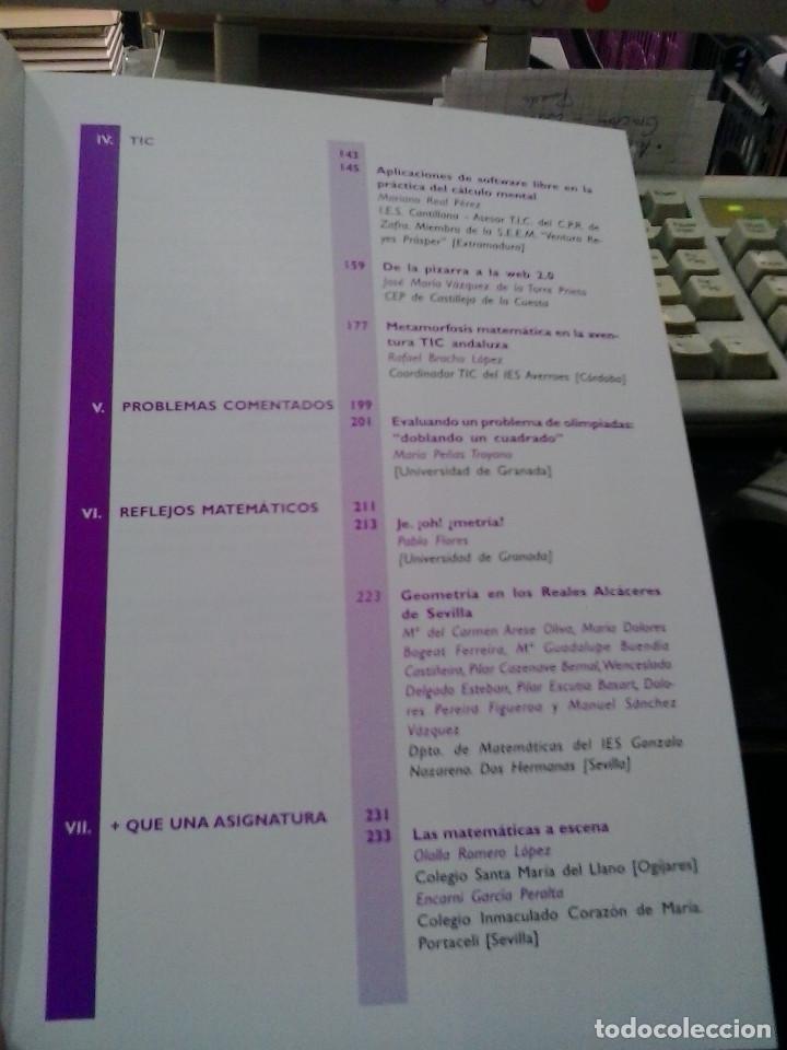 Libros de segunda mano de ciencias: Epsilon, revista de educaci&oacute;n matem&aacute;tica, vol. 25 (1, 2), a&ntilde;o 2008 - Foto 4