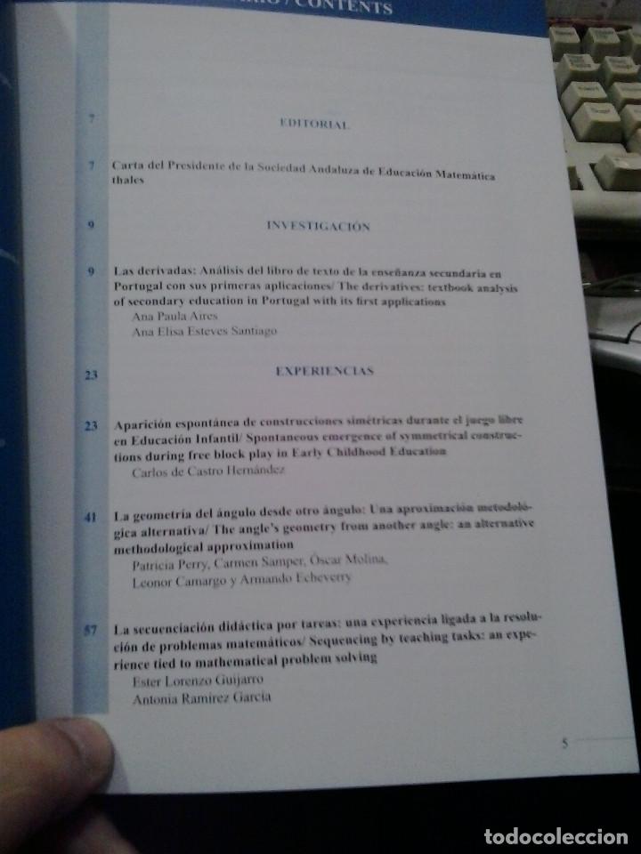 Libros de segunda mano de ciencias: Epsilon, revista de educaci&oacute;n matem&aacute;tica, vol. 29 (3), a&ntilde;o 2012 - Foto 2